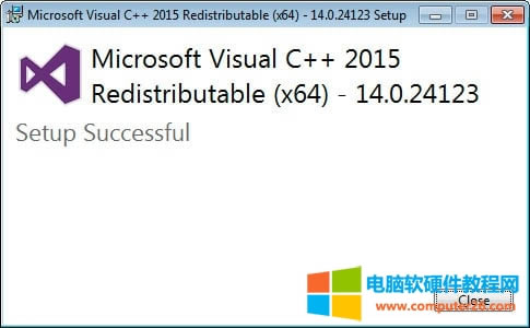 Microsoft Visual C++2015 ٰl(f)нM  Windows ʾSM(jn)иĻ^m(x)Ո(qng)Γ  So ɺ󣬳?q)@ʾһlϢfѳɹb