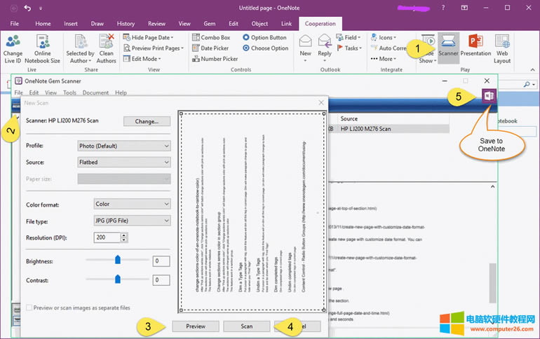 Gem o OneNote 2016 ֏(f)DƬ