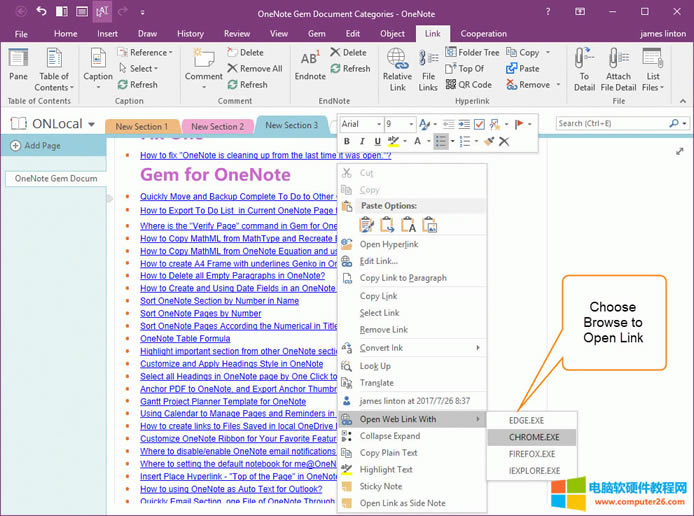 ֱ OneNote xÞg[Edge, Chrome, Firefox, IE(li)_(ki)朽