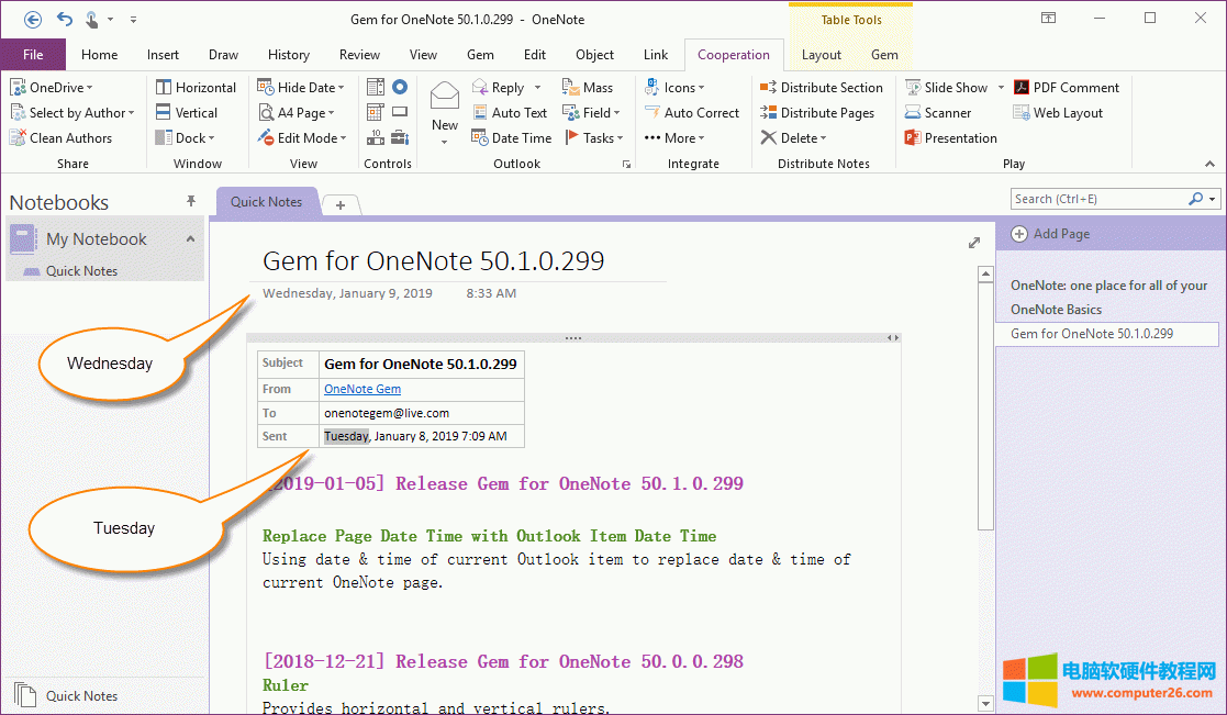 ]浽 OneNote һ(g)棬ڕr(sh)g]ڕr(sh)g 