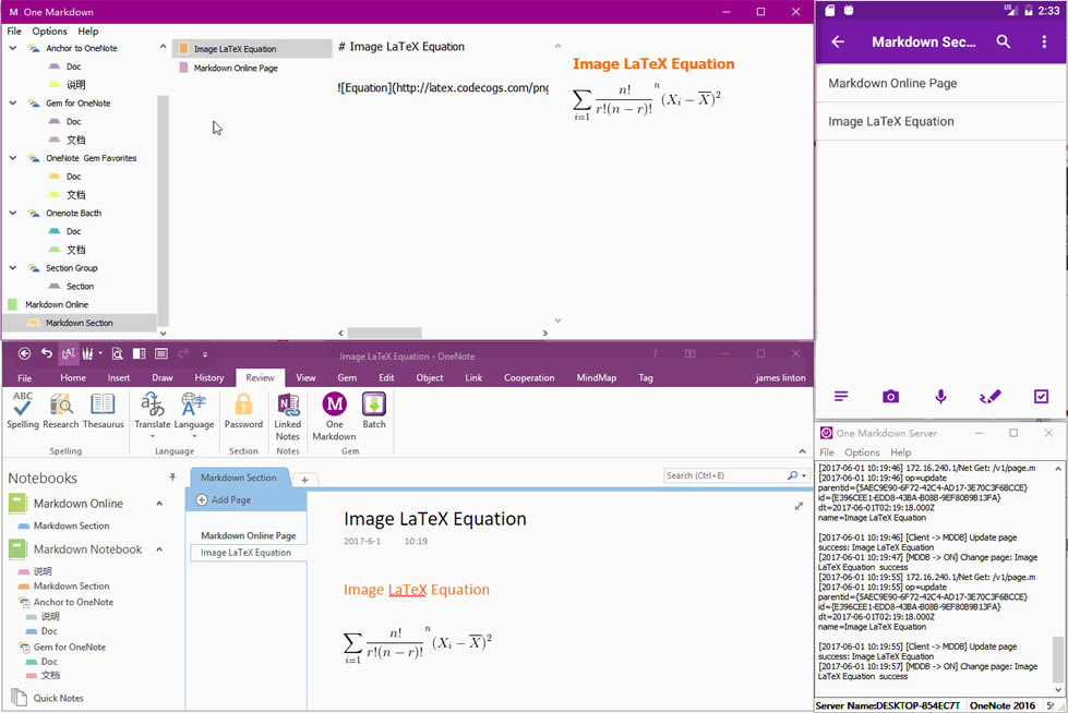 Markdown ���a�K -> �䌚һ�} -> �䌚һ�}����(w��)�� -> OneNote