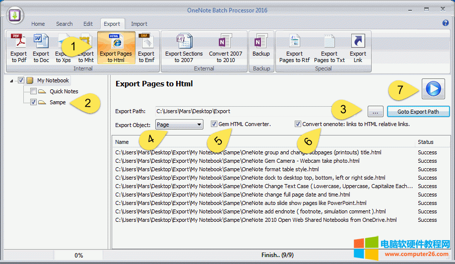ʹ Gem HTML D(zhun)Q(do) OneNote (y) HTML ļ