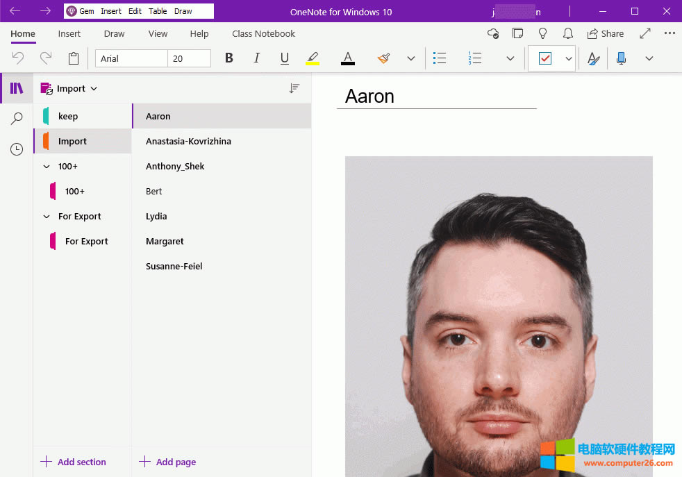  OneNote for Windows 10 в鿴Y(ji)