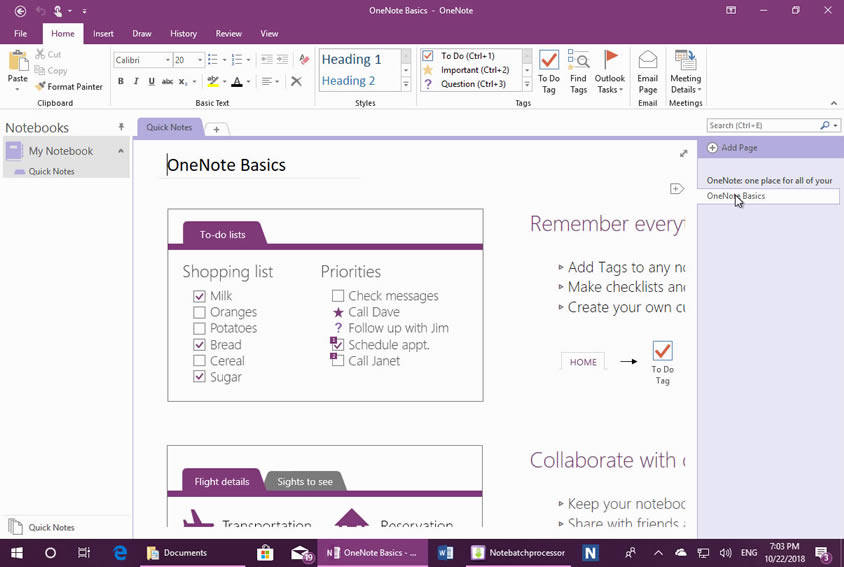 ʹ OneNote Batch Č DOCX ļ OneNotePӛ WordNote 