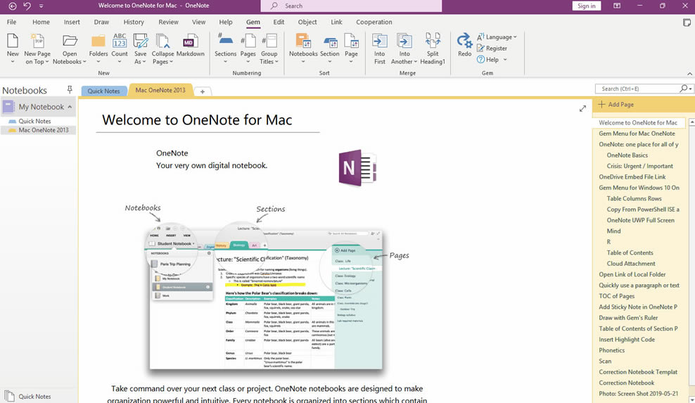ʹ Gem ֹPӛ䌚ṩLҕDһԲ鿴 OneNote һ漰µ档