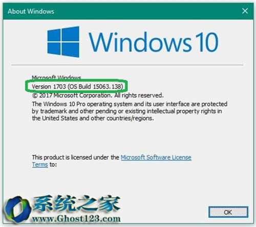 Ghost Win10۷eKB4015583 - 汾win101703ϵy(tng)汾15063.138