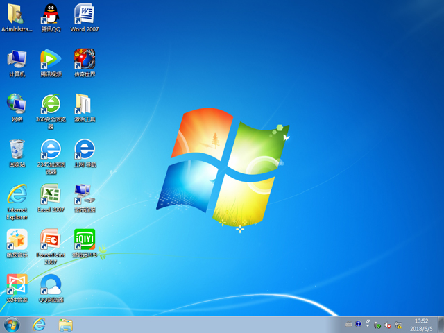 X˾ GHOST WIN7 SP1 X86 Ow(yn) V2018.0632λ