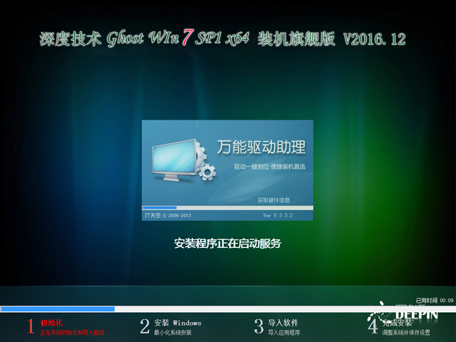 ȼg(sh) GHOST WIN7 SP1 X64 bC(j)Ş V2016.1264λ