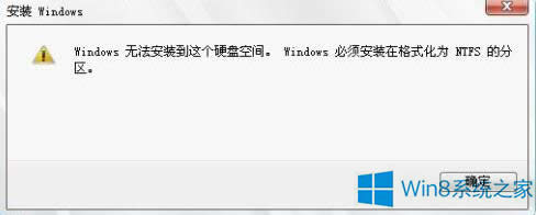 Win8ϵy(tng)ʾWindows횰bڸʽntfsķօ^(q)νQ