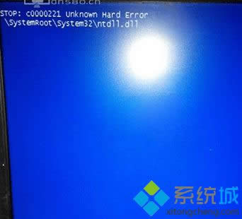 Win8.1_C(j){(ln)ʾSTOP:c0000221 unknown Hard Error