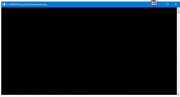 Win10ʽeÕrԄ\disksnapshot.exeôk